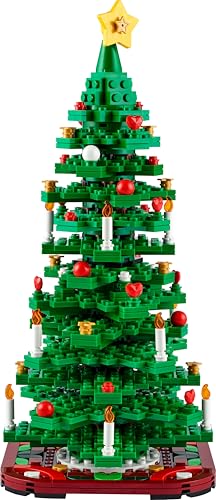 LEGO Weihnachtsbaum - 2-in-1 Bauset - Spielzeug für Kinder ab 9 Jahren - DIY Deko zum Bauen und Ausstellen - Geschenk zu Weihnachten für Jungen, Mädchen und Erwachsene - 40573