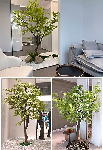 WgGUIF Artificial Tree, Horse Drunken Wood Fake Plant, Artificial Horse Drunken Wood Plants, Horse Drunken Wood Faux Trees Decor for Indoor Or Outdoor Home Decoration Simul H 3.5M/11.4FT