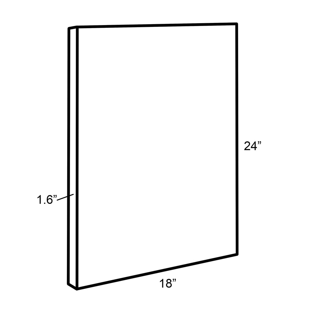 Kate and Laurel Blake Monstera gerahmtes bedrucktes Glas-Wandbild von Jessi Raulet of Ettavee, 45,7 x 61 cm, natürlich, dekorativer Kunstdruck für die Wand