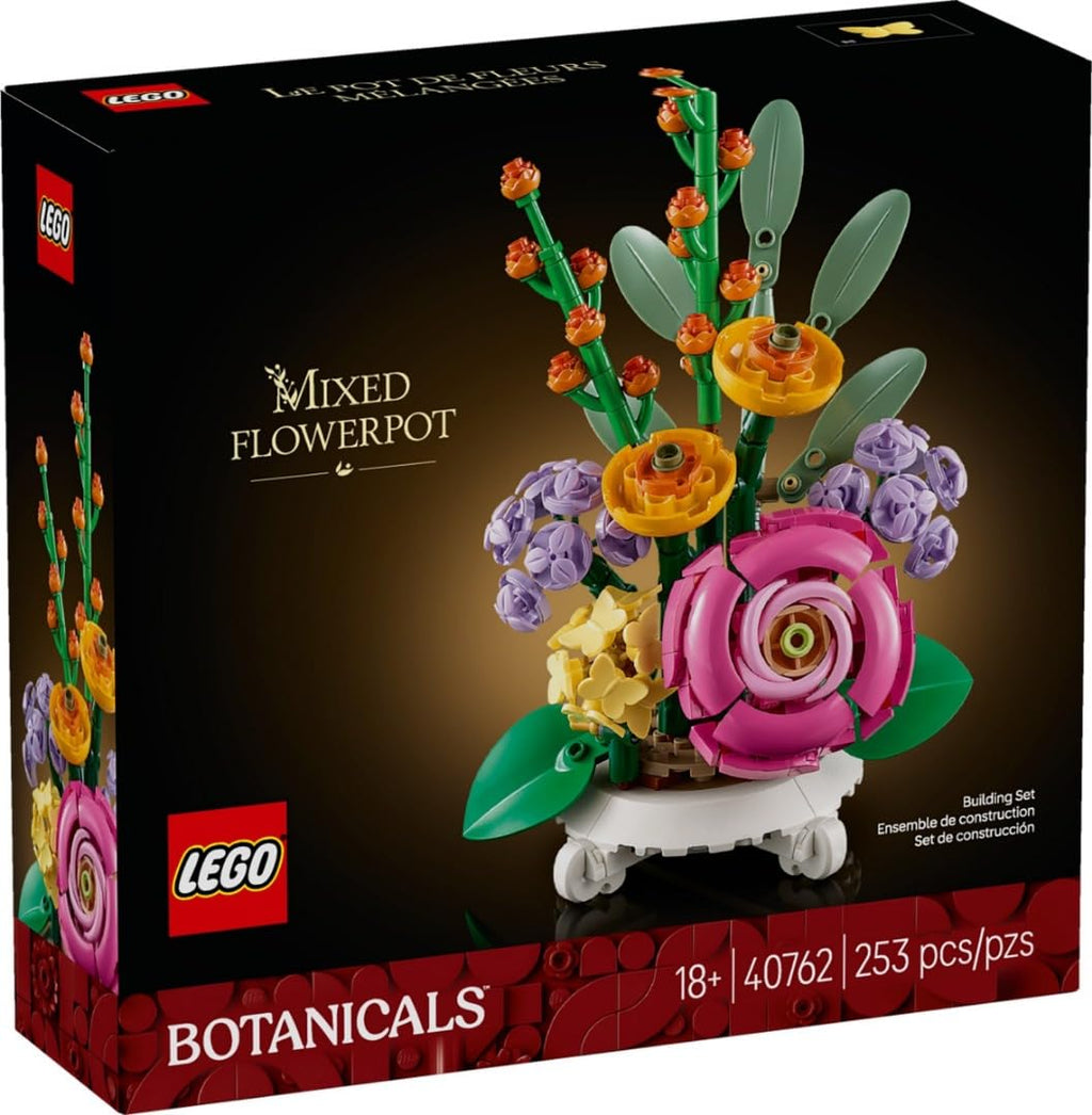 LEGO Botanical Mixed Flowerpot 40762 18+ Sammlerset Blumenstrauß