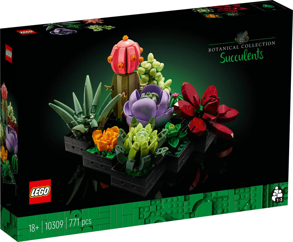 Lego 2er Set: 10309 Sukkulenten & 10281 Bonsai Baum