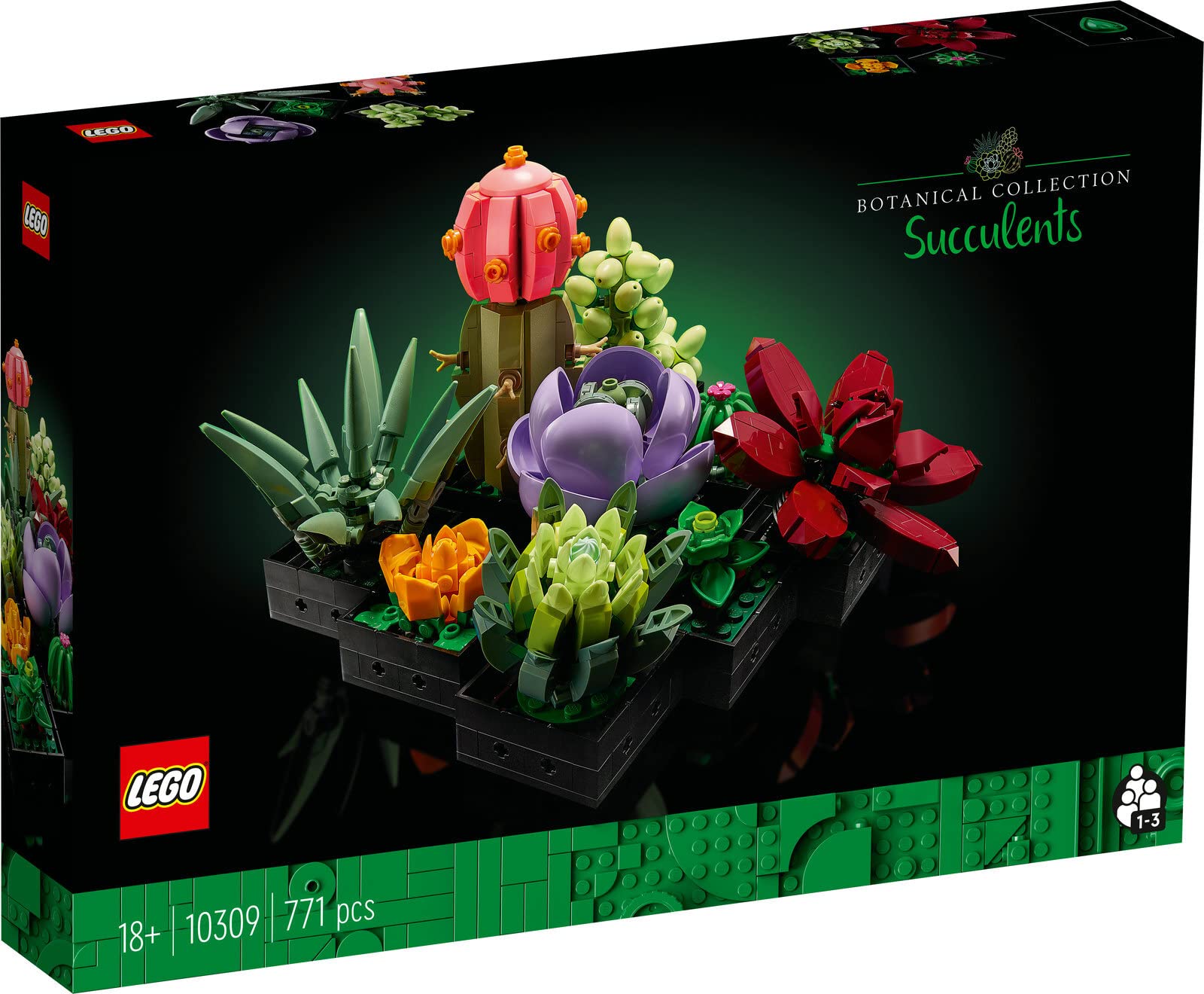 Lego 2er Set: 10309 Sukkulenten & 10281 Bonsai Baum