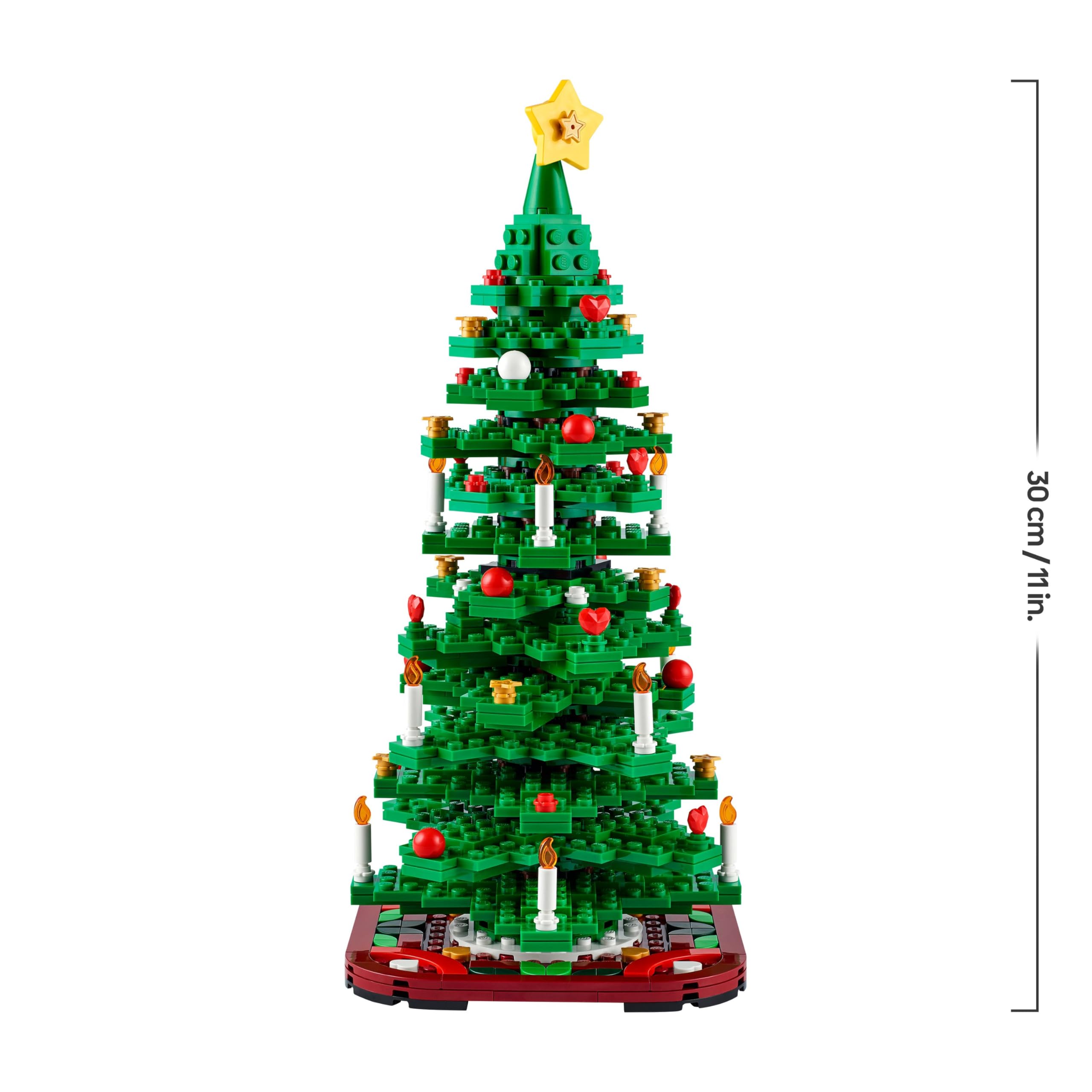 LEGO Weihnachtsbaum - 2-in-1 Bauset - Spielzeug für Kinder ab 9 Jahren - DIY Deko zum Bauen und Ausstellen - Geschenk zu Weihnachten für Jungen, Mädchen und Erwachsene - 40573