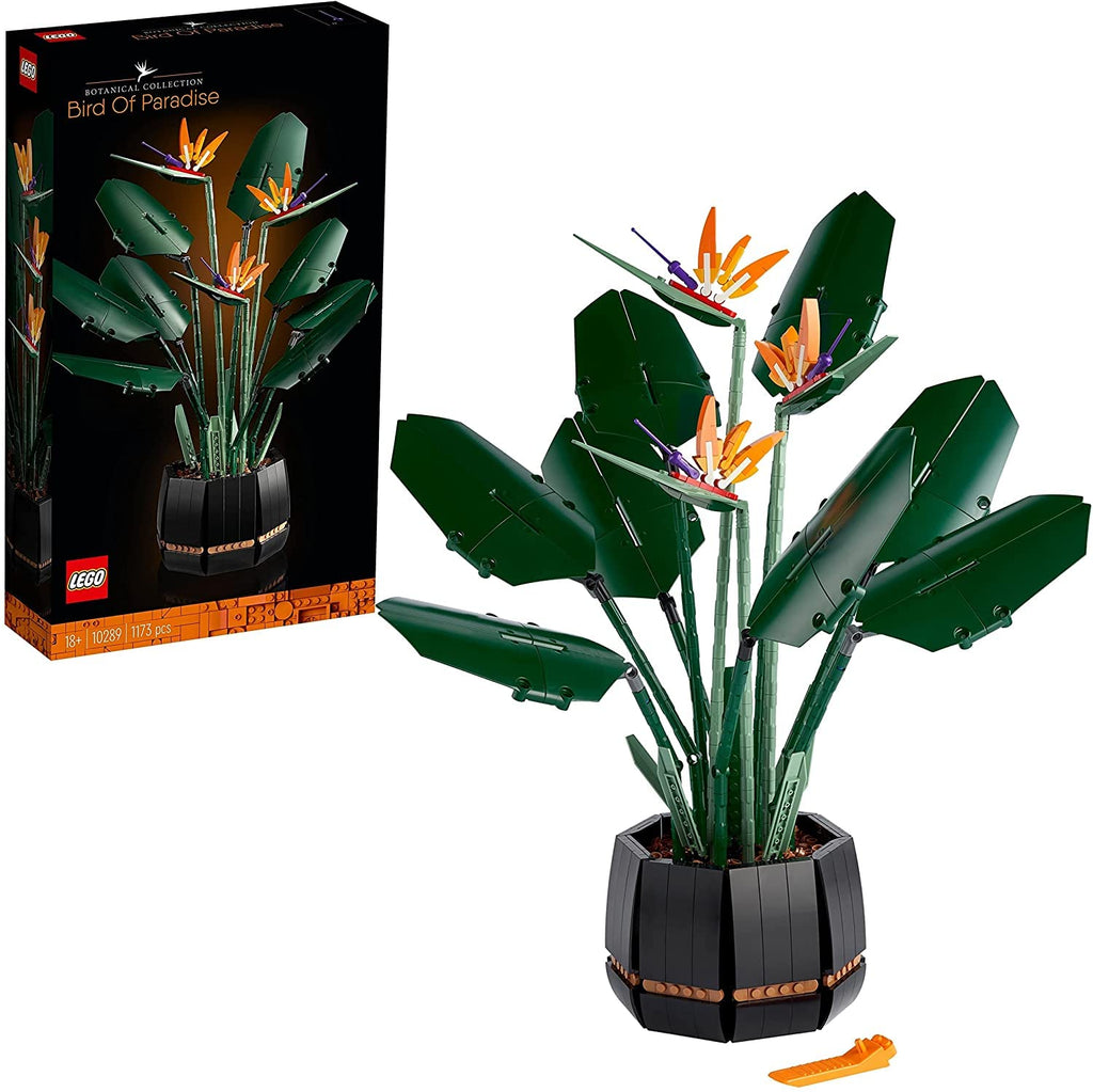 LEGO Creator Expert Bird of Paradise 10289 Erwachsene Kunstpflanzen Blumen Geschenkidee, ab 18 Jahren