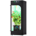 VGrow All-in-One Smart Grow Box, Professionelles System mit Samsung LM301H EVO Grow Lampe, Fortschrittliches Zirkulations- und Ventilationssystem, Bewässerung, Nährstoffzufuhr für Indoor-Hydroponik
