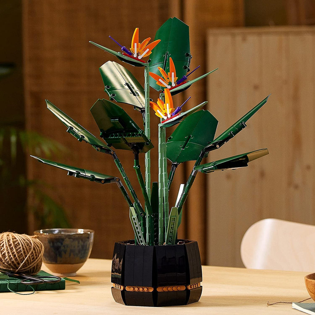LEGO Creator Expert Bird of Paradise 10289 Erwachsene Kunstpflanzen Blumen Geschenkidee, ab 18 Jahren