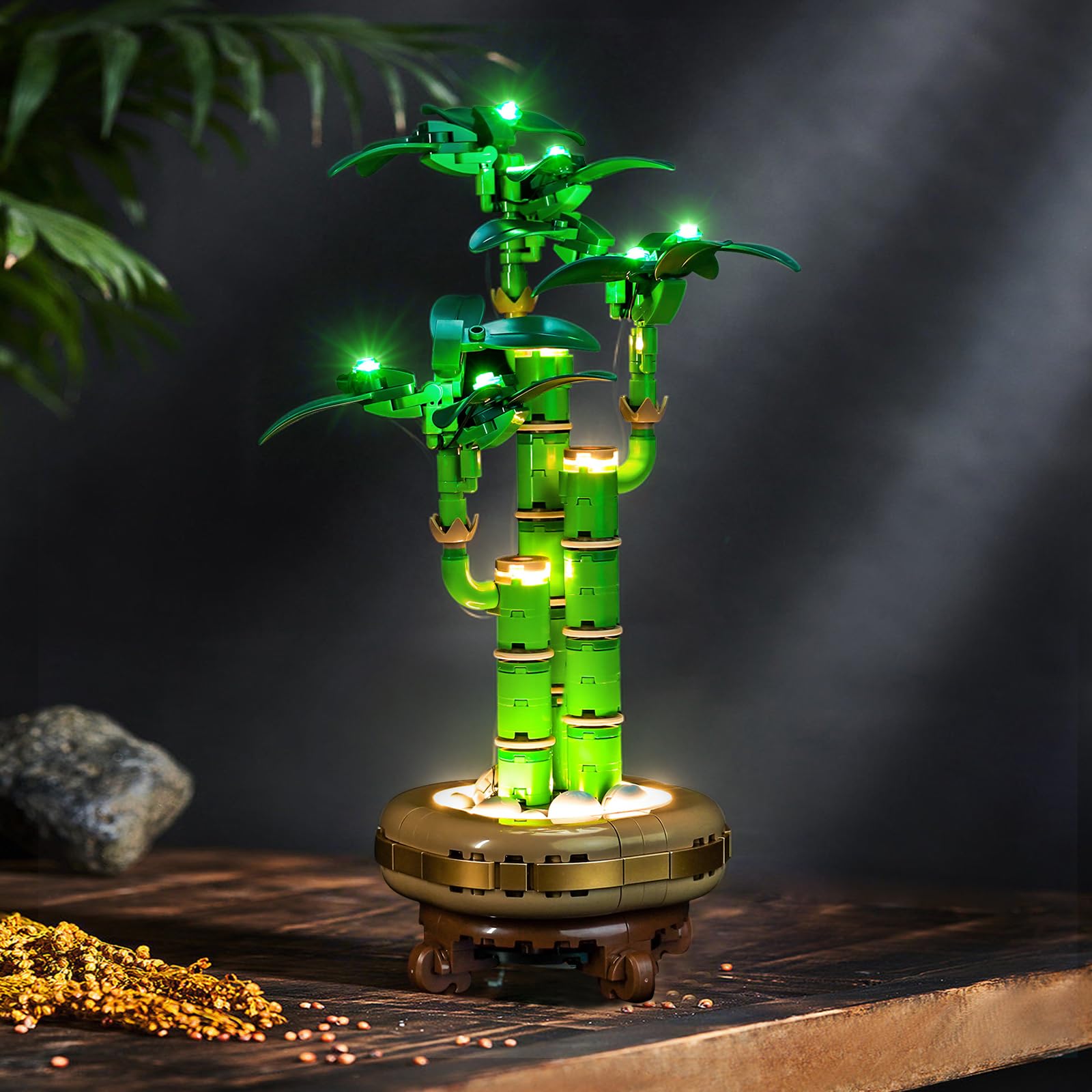 Led Licht Set Kompatibel mit Lego 10344 Lucky Bamboo Botanical Collection Set (Kein Modell), Dekorationsbeleuchtungsset Compatible with Lucky Bamboo