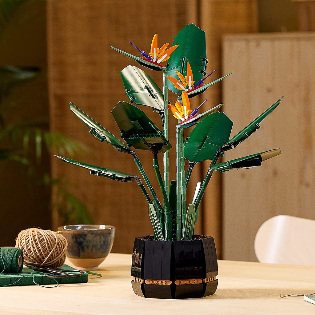 LEGO Creator Expert Bird of Paradise 10289 Erwachsene Kunstpflanzen Blumen Geschenkidee, ab 18 Jahren