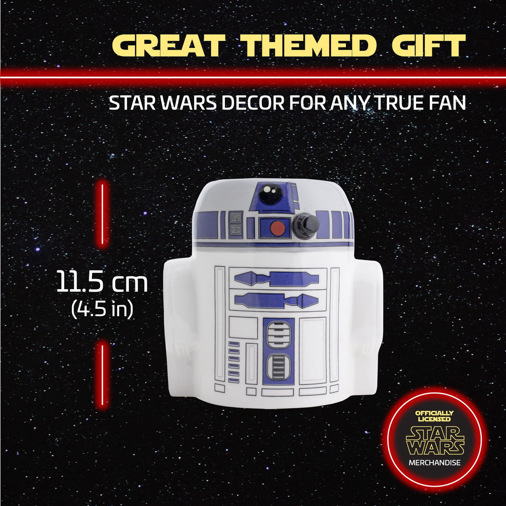Star Wars Paladone R2D2 Pflanztopf - Offiziell lizenziert, Keramik-Pflanzer oder Stiftehalter, Deko für Home Office, Geschenk Fans