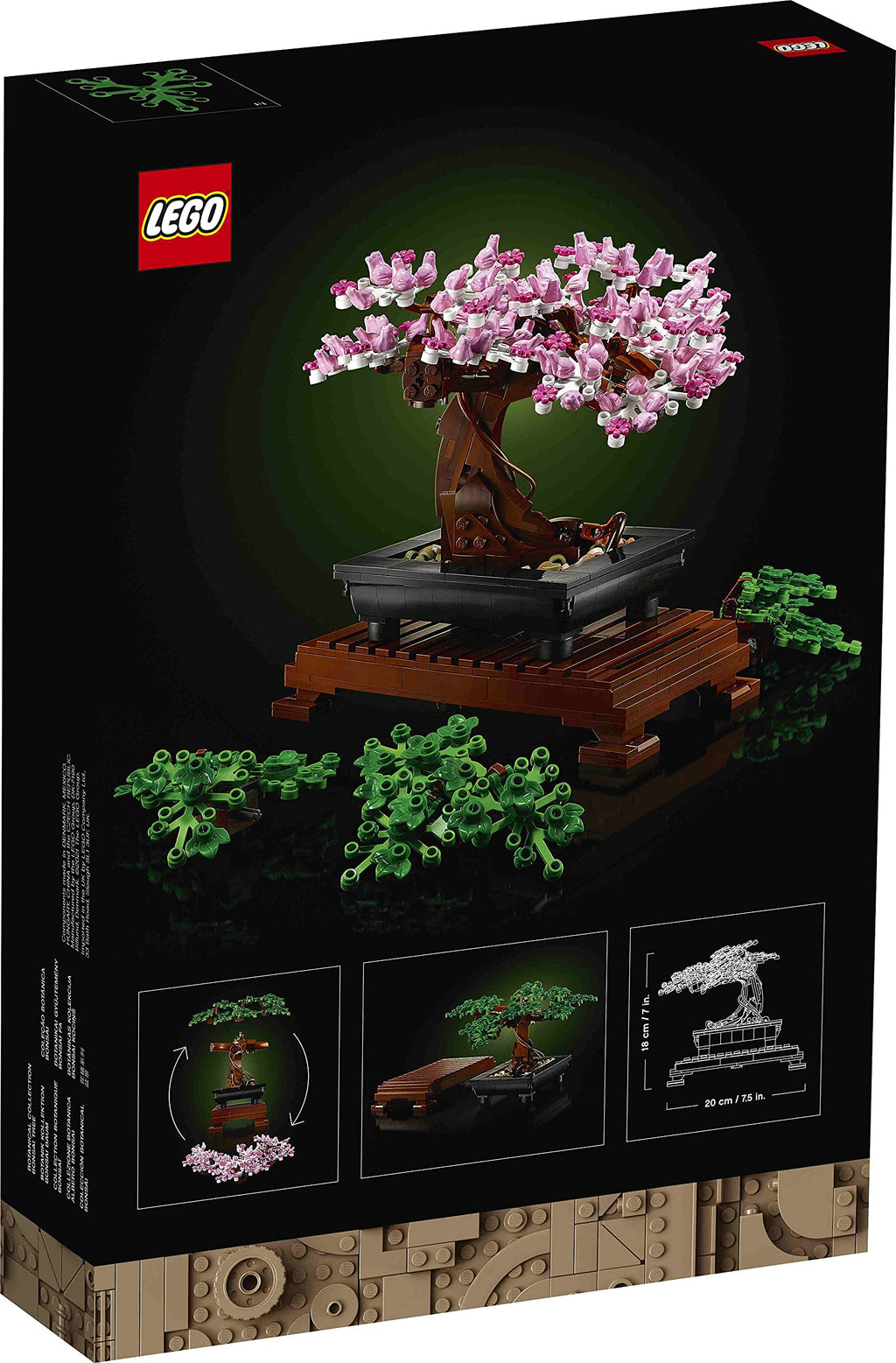 Lego 2er Set: 10309 Sukkulenten & 10281 Bonsai Baum
