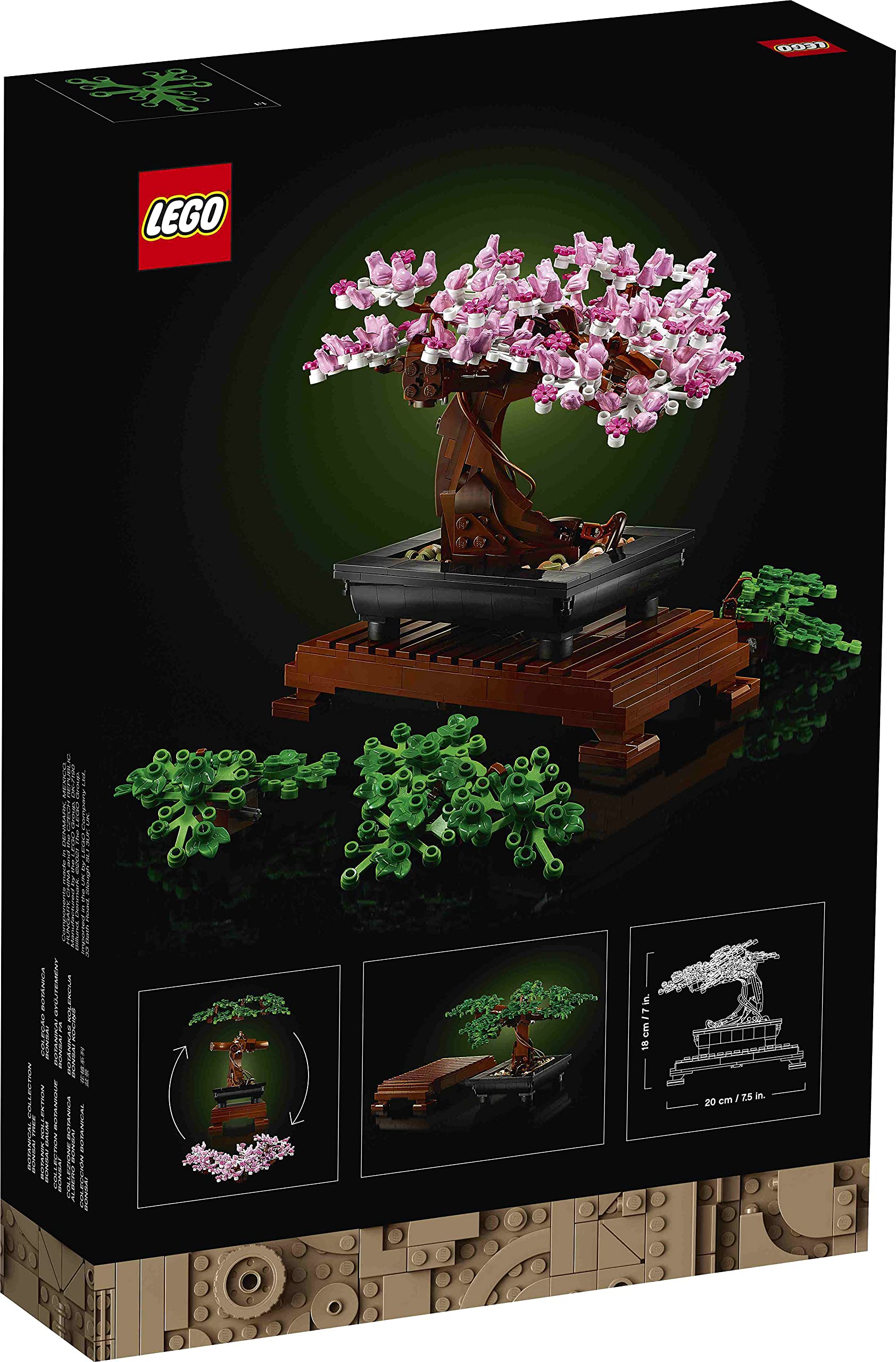 Lego 2er Set: 10309 Sukkulenten & 10281 Bonsai Baum