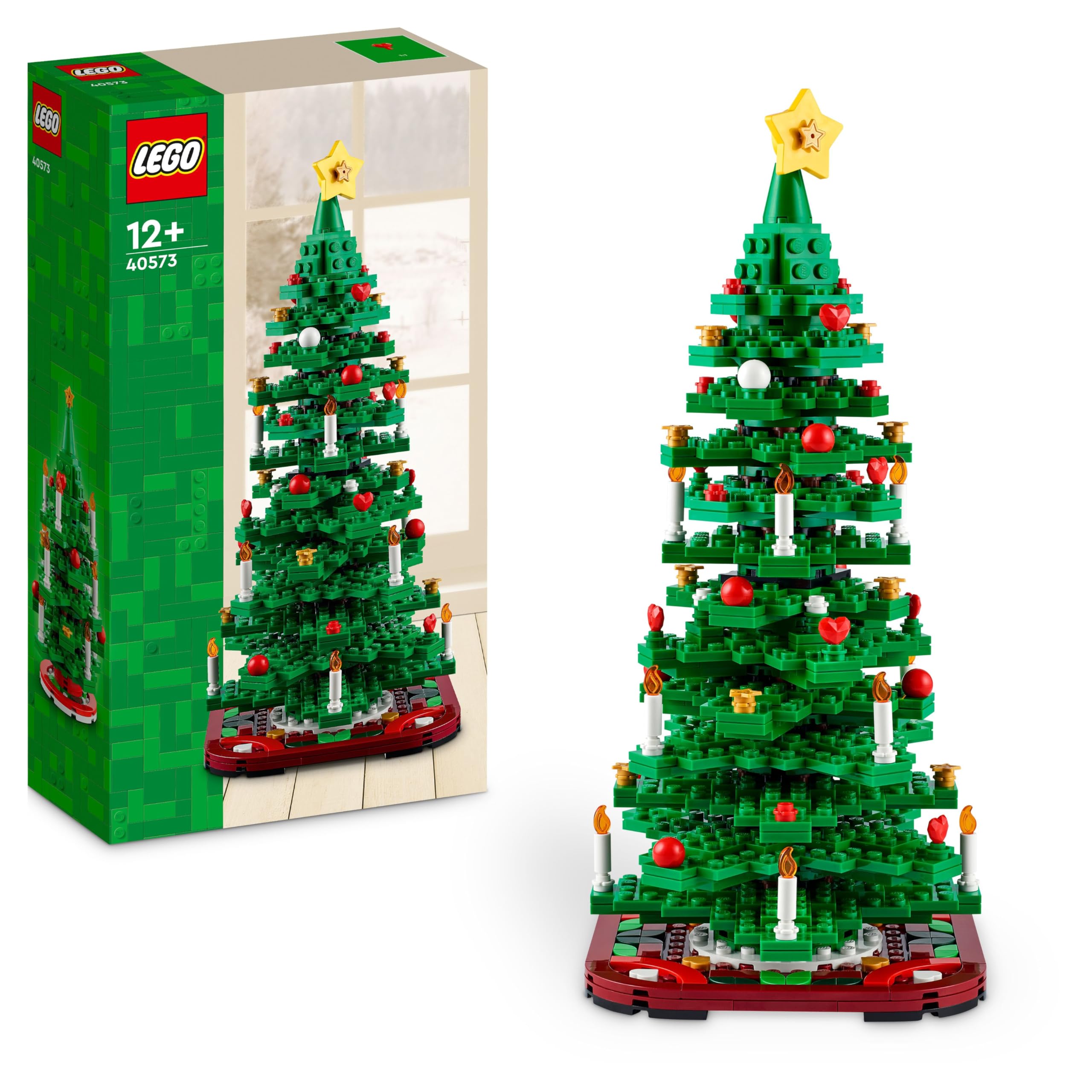 LEGO Weihnachtsbaum - 2-in-1 Bauset - Spielzeug für Kinder ab 9 Jahren - DIY Deko zum Bauen und Ausstellen - Geschenk zu Weihnachten für Jungen, Mädchen und Erwachsene - 40573