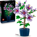 Lego Hibiskus Blume (10372) - Blumen Lego Botanicals, Blumenstrauß Deko (inkl. bedruckter Fliese)